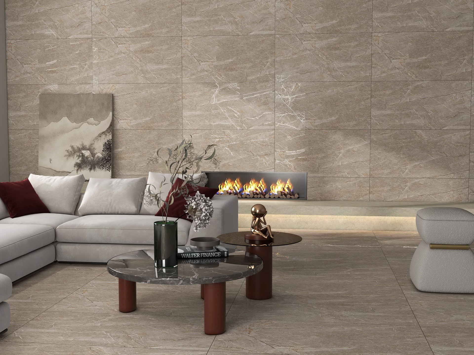 Marco Grey Carving - 5