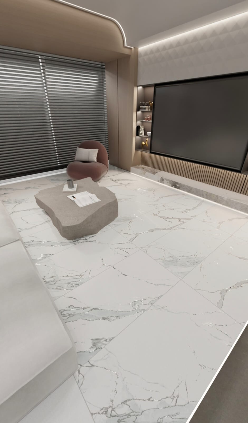 Statuario grase Carving wet - 9